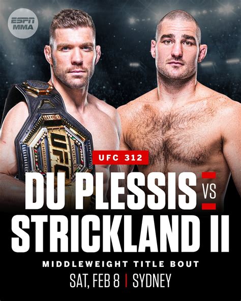 UFC 312 Odds & Betting Lines: Dricus Du Plessis vs. Sean .